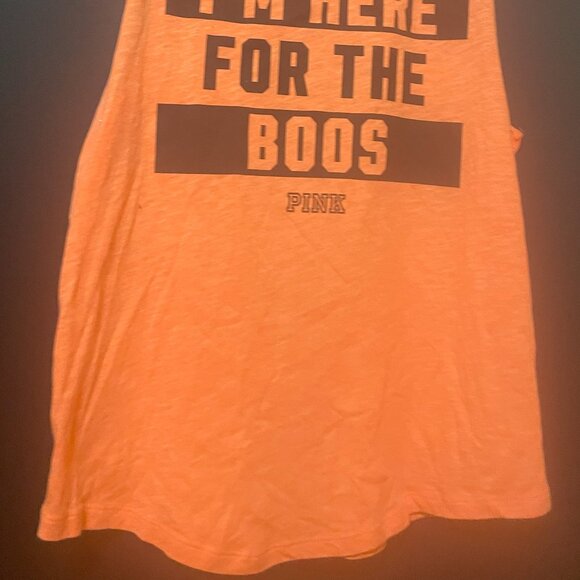 S/P Pink Here for the Books Light Orange Tank - Picture 4 of 4